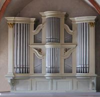 Das alte Orgelprospekt